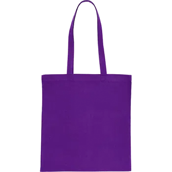 Purple Promo 5oz Cotton Shopper