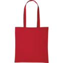 Hot Red Cotton Shopper Long Handlethumbnail