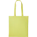 Pastel Lemon Cotton Shopper Long Handlethumbnail