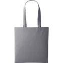 Slate Grey Cotton Shopper Long Handlethumbnail