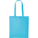 Turquoise Cotton Shopper Long Handlethumbnail