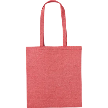 Red Marl Recycled Cotton Shopper