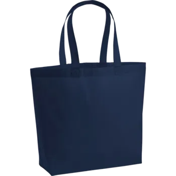 French Navy Classic Cotton Tote