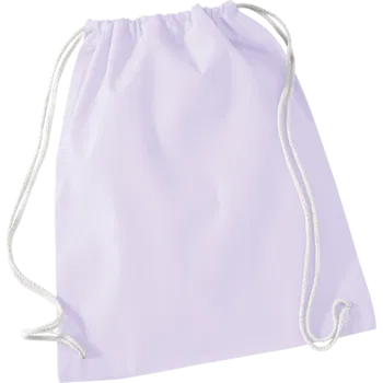 Lavender Cotton Drawstring Bag