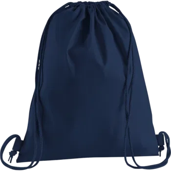 French Navy Premium Cotton Drawstring Bag